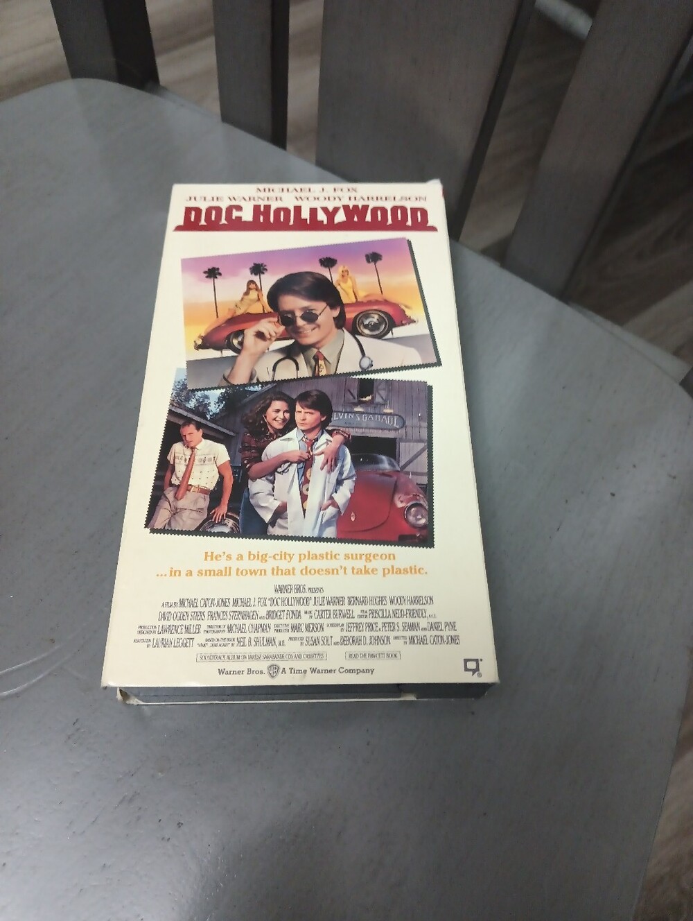 Doc Hollywood VHS Movie Tape - White Cover